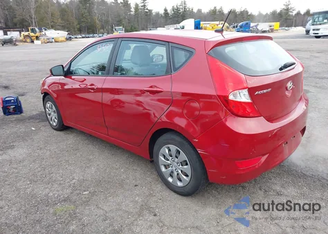 2017 Hyundai Accent Se from USA, damaged, VIN KMHCT5AE7HU359888